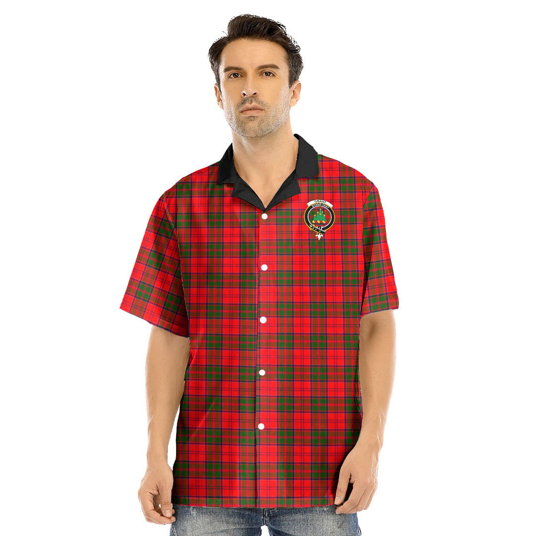 Grant Modern Tartan Crest Hawaii Shirt