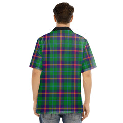 Young Modern Tartan Crest Hawaii Shirt