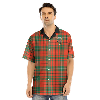 MacAulay Ancient Tartan Crest Hawaii Shirt