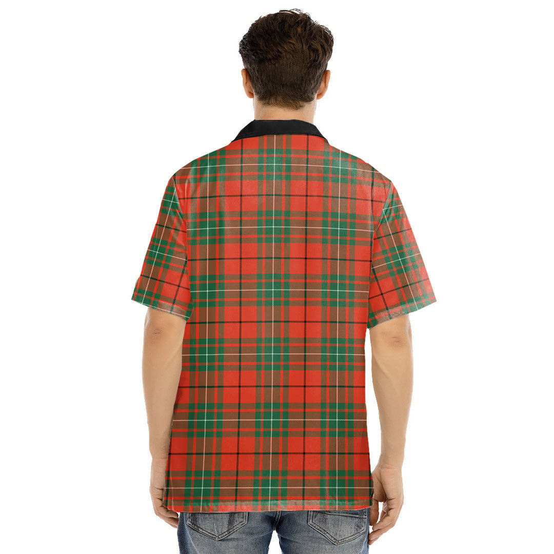 MacAulay Ancient Tartan Crest Hawaii Shirt