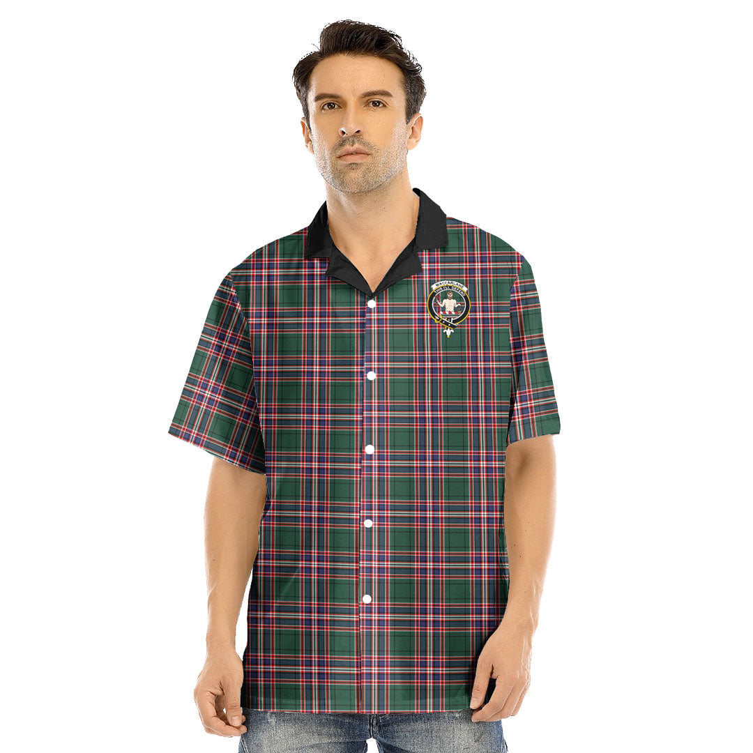 MacFarlane Hunting Modern Tartan Crest Hawaii Shirt