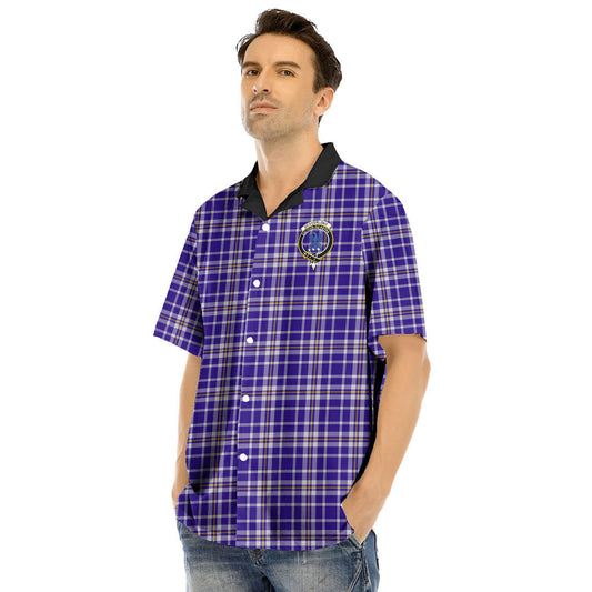 Ochterlony Tartan Crest Hawaii Shirt