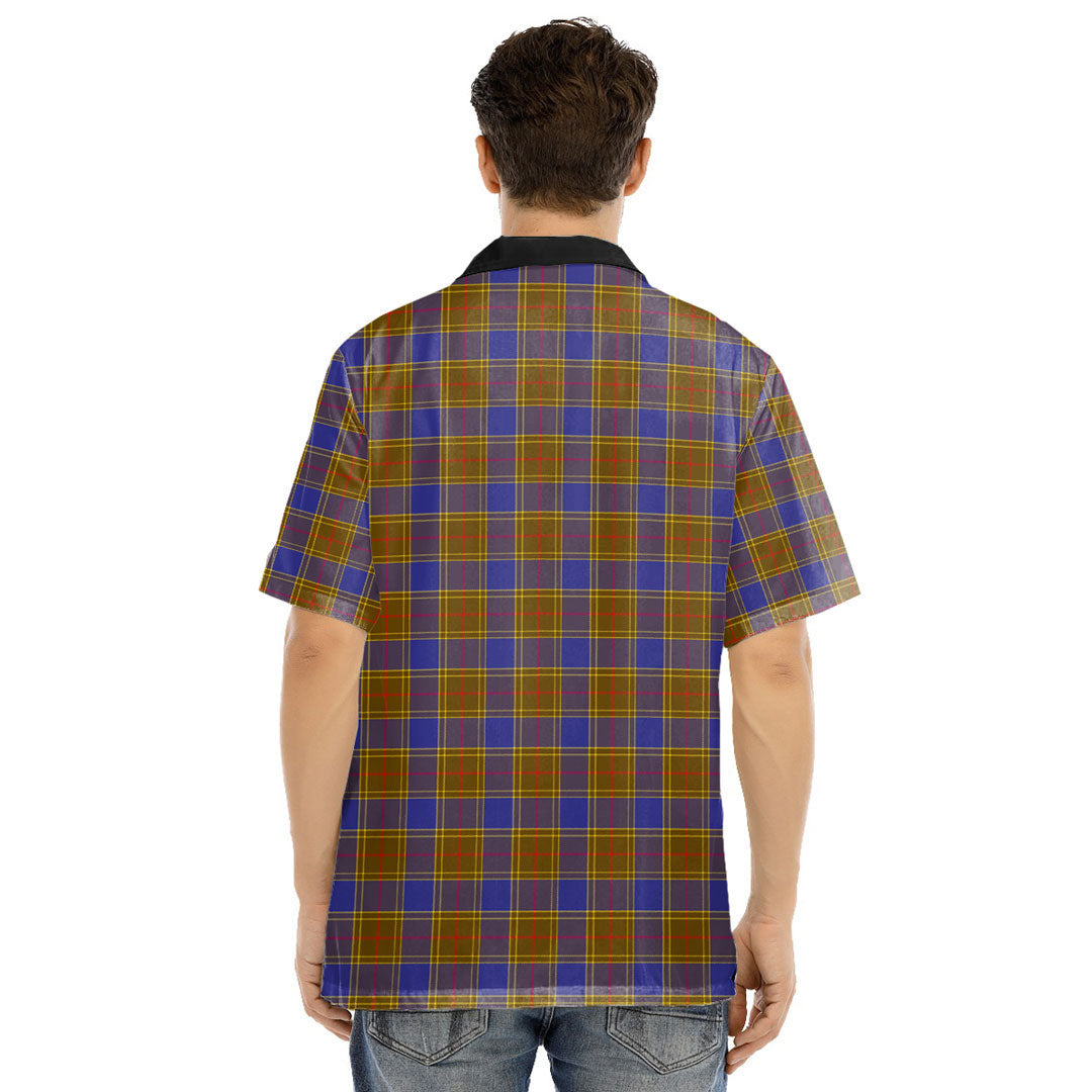 Balfour Modern Tartan Crest Hawaii Shirt