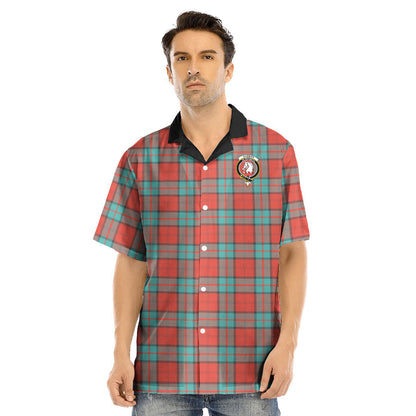 Dunbar Ancient Tartan Crest Hawaii Shirt