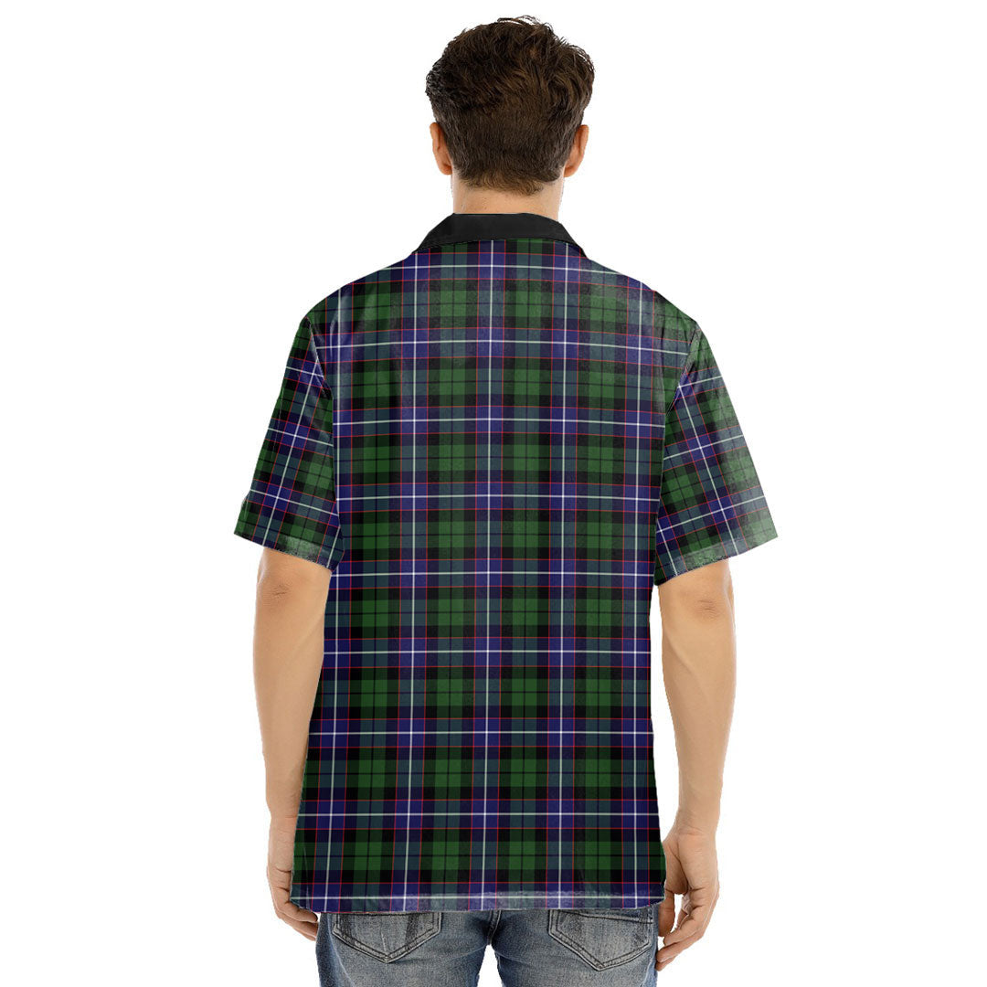 Galbraith Modern Tartan Crest Hawaii Shirt