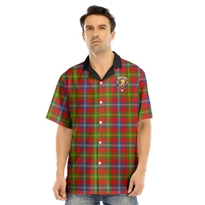 Forrester Tartan Crest Hawaii Shirt