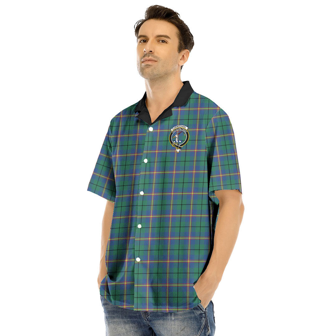 Carmichael Ancient Tartan Crest Hawaii Shirt