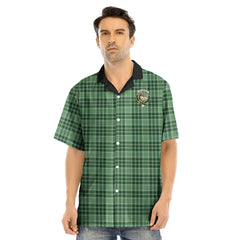 MacDonald Lord of the Isles Hunting Tartan Crest Hawaii Shirt