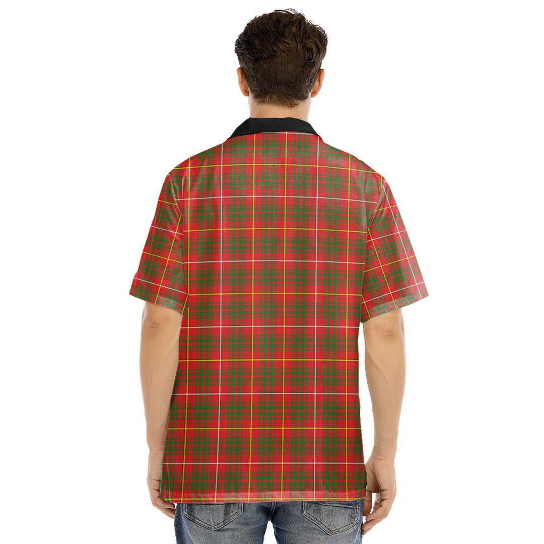 Bruce Modern Tartan Crest Hawaii Shirt