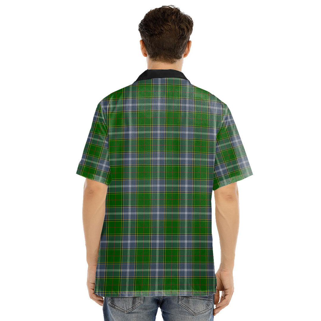 Pringle Tartan Crest Hawaii Shirt