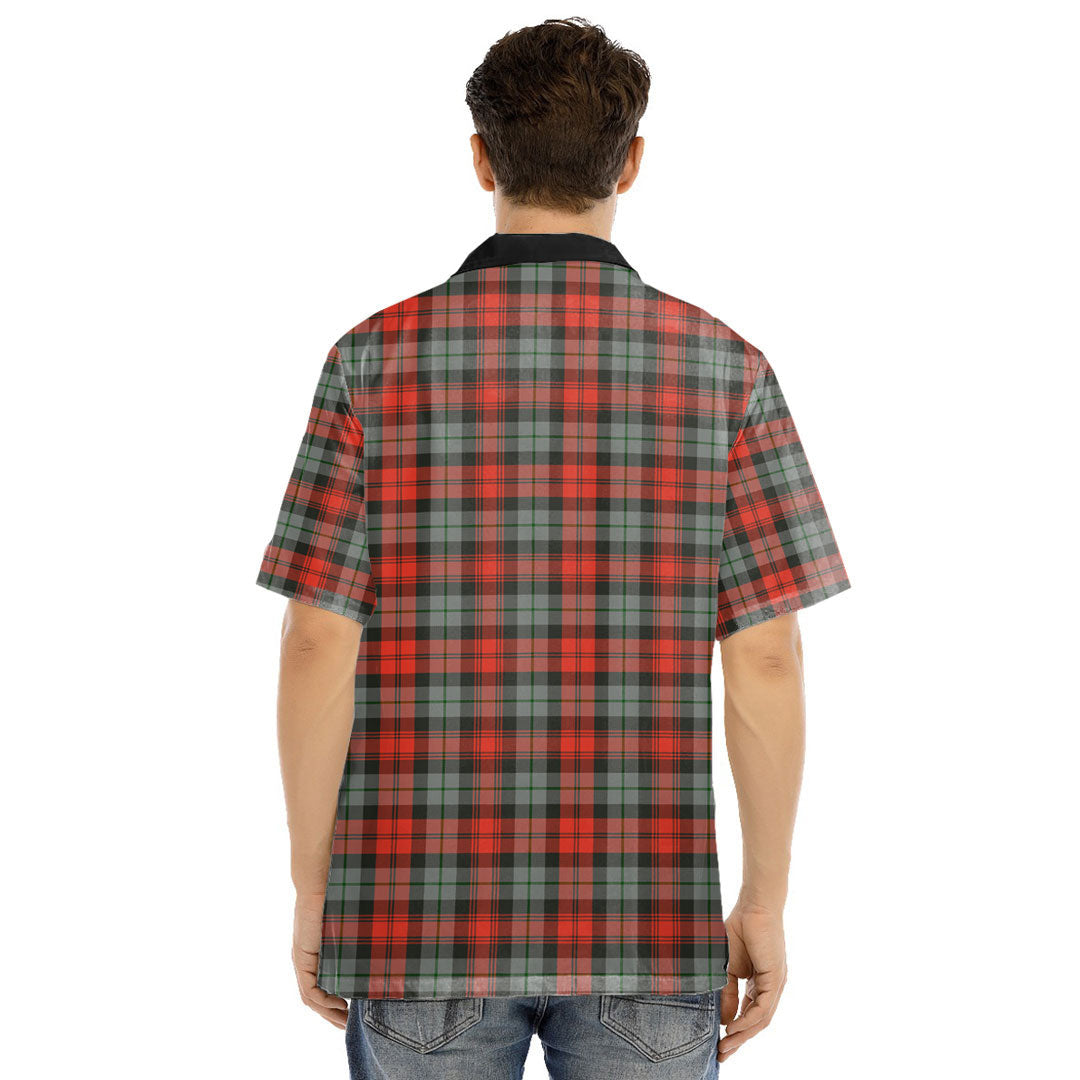 MacLachlan Weathered Tartan Crest Hawaii Shirt