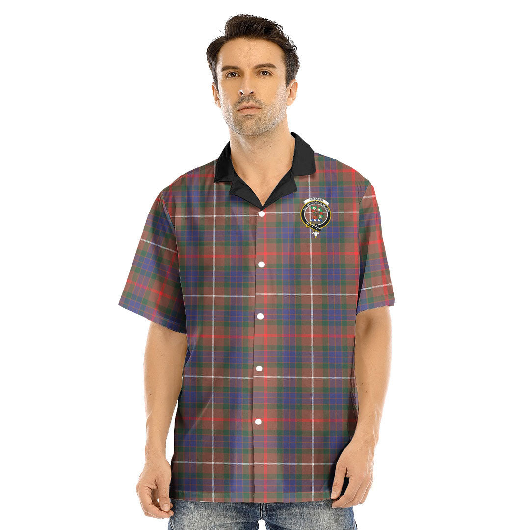 Fraser Hunting Modern Tartan Crest Hawaii Shirt