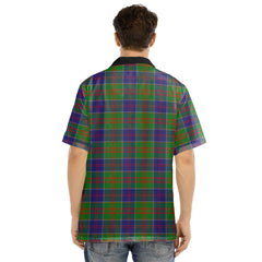 Stewart of Appin Hunting Modern Tartan Crest Hawaii Shirt