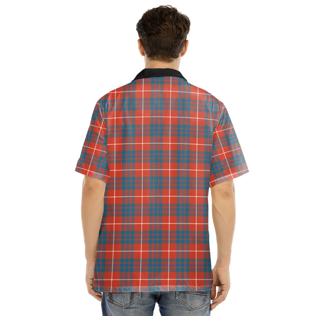 Hamilton Ancient Tartan Crest Hawaii Shirt