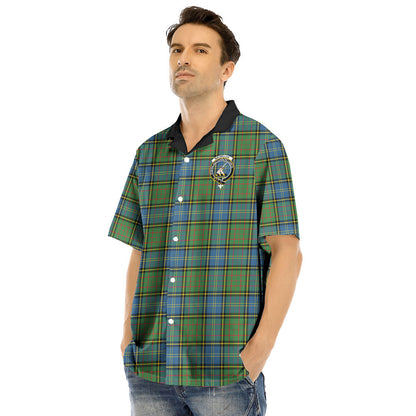 MacMillan Hunting Ancient Tartan Crest Hawaii Shirt