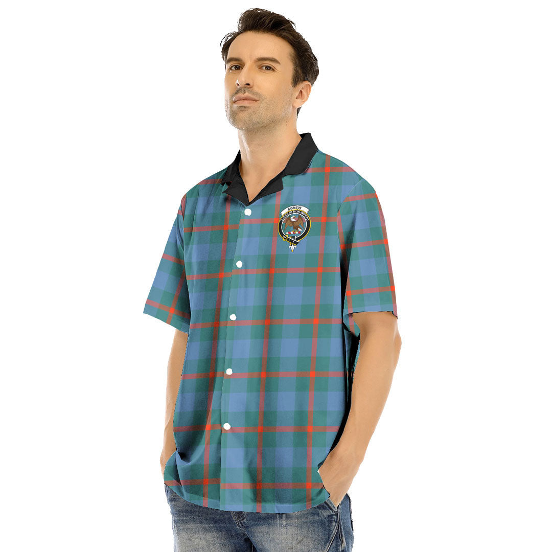 Agnew Ancient Tartan Crest Hawaii Shirt