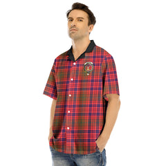 Lumsden Modern Tartan Crest Hawaii Shirt