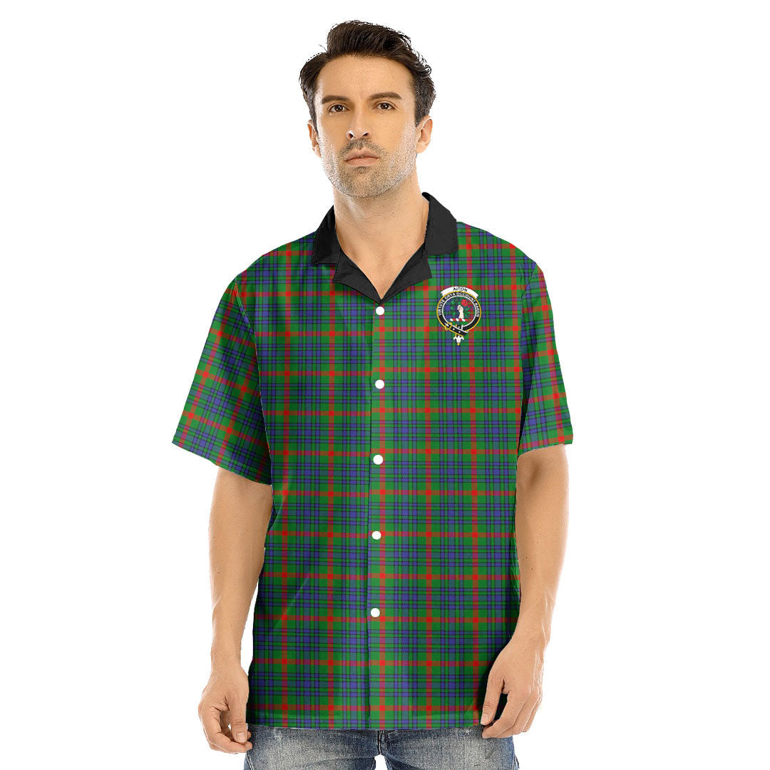 Aiton Tartan Crest Hawaii Shirt