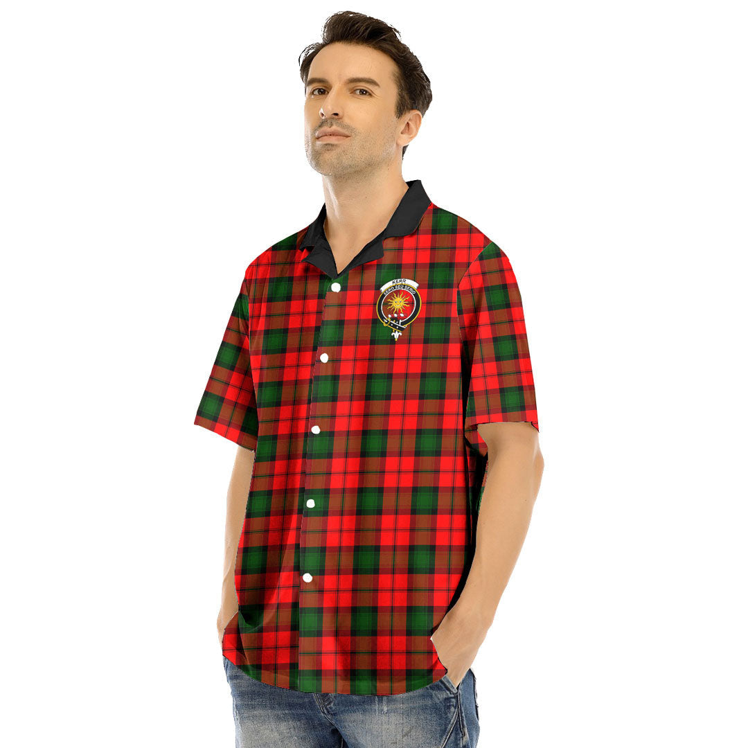 Kerr Modern Tartan Crest Hawaii Shirt