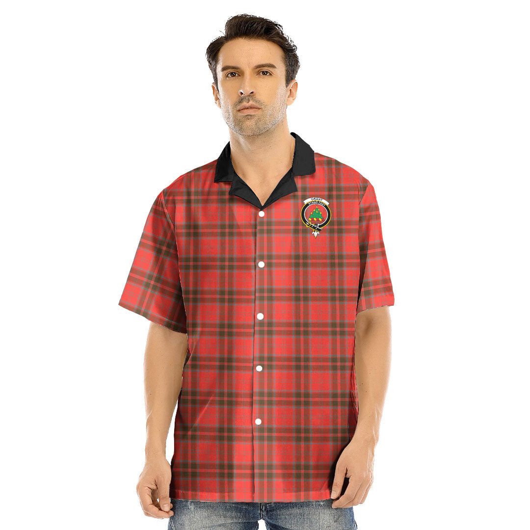 Grant Weathered Tartan Crest Hawaii Shirt