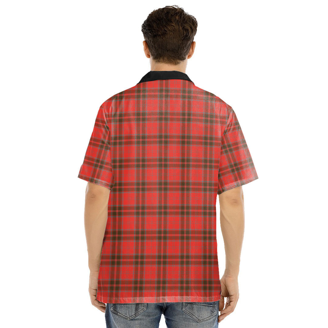 Grant Weathered Tartan Crest Hawaii Shirt