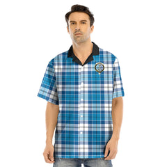 Roberton Tartan Crest Hawaii Shirt