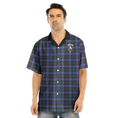 Hunter Modern Tartan Crest Hawaii Shirt