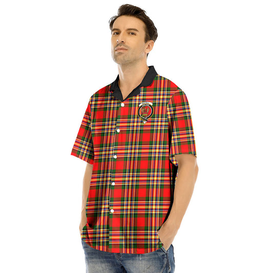 MacGill Modern Tartan Crest Hawaii Shirt