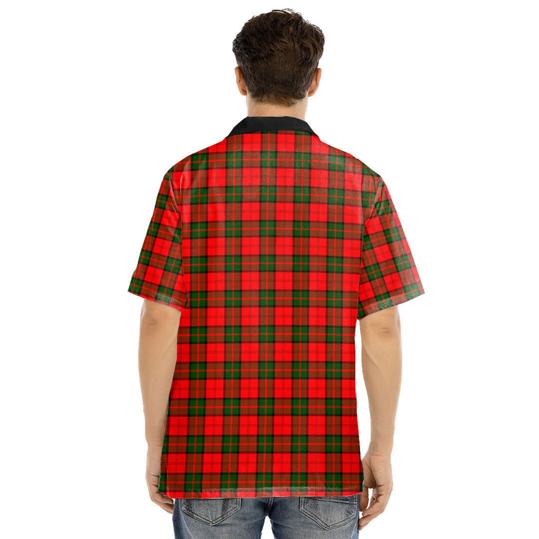 Dunbar Modern Tartan Crest Hawaii Shirt