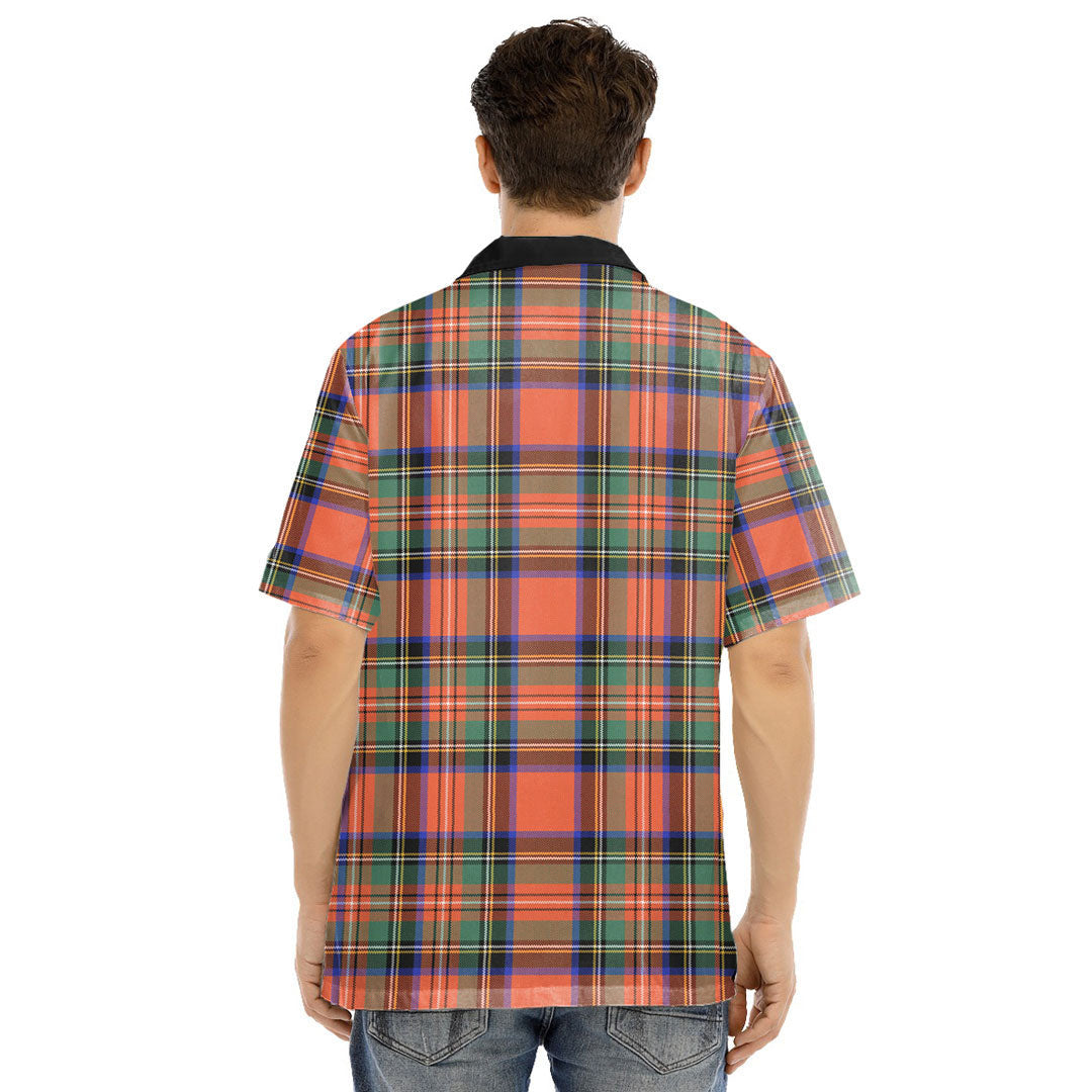 Stewart Royal Ancient Tartan Crest Hawaii Shirt