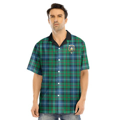 Urquhart Ancient Tartan Crest Hawaii Shirt
