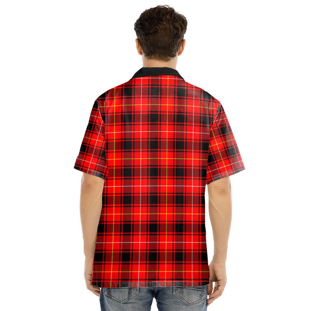 MacIver Modern Tartan Crest Hawaii Shirt