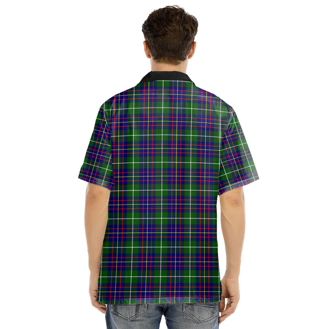 Inglis Modern Tartan Crest Hawaii Shirt