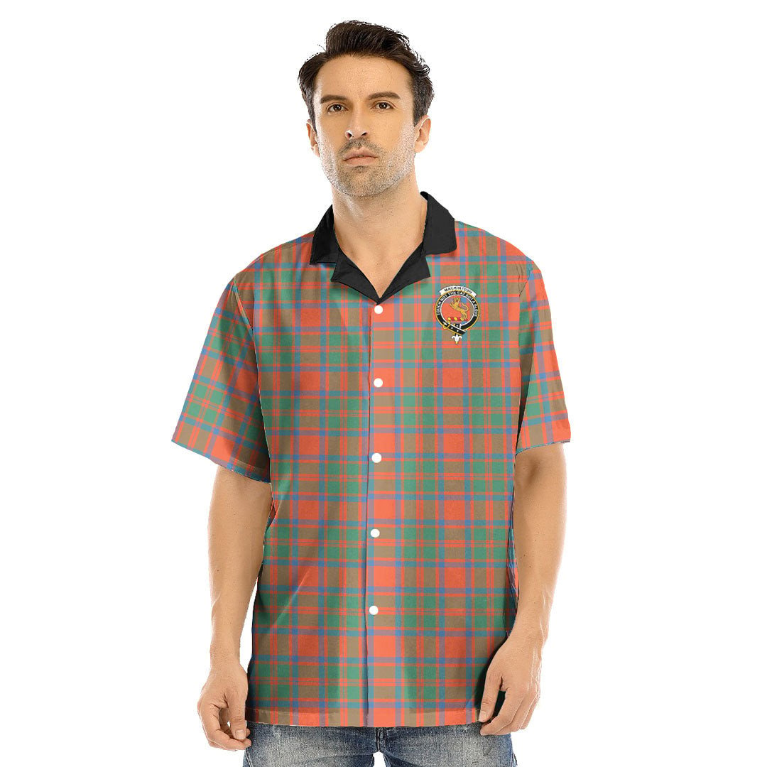 MacKintosh Ancient Tartan Crest Hawaii Shirt