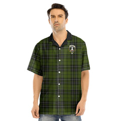 MacLean Hunting Tartan Crest Hawaii Shirt