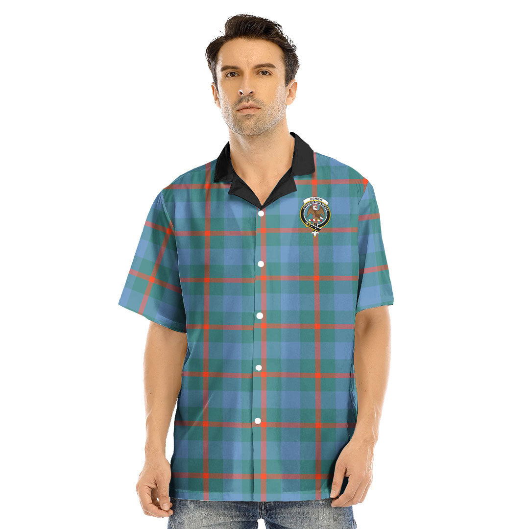 Agnew Ancient Tartan Crest Hawaii Shirt