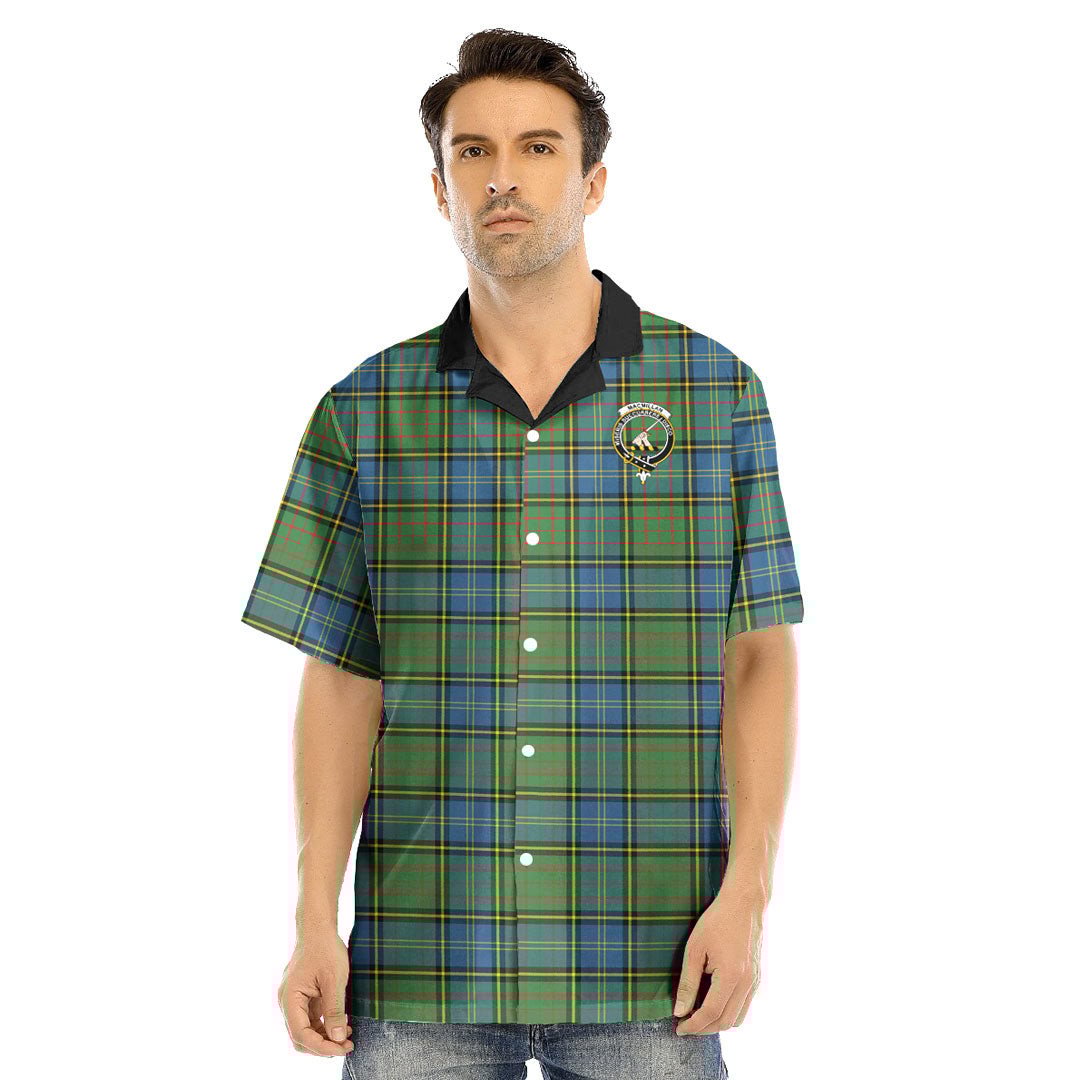 MacMillan Hunting Ancient Tartan Crest Hawaii Shirt