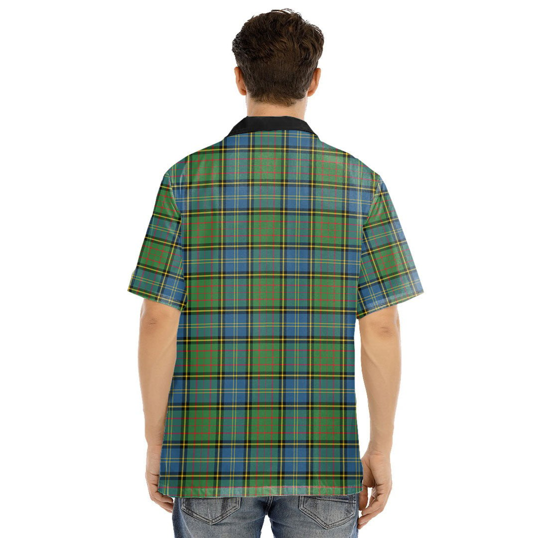 MacMillan Hunting Ancient Tartan Crest Hawaii Shirt