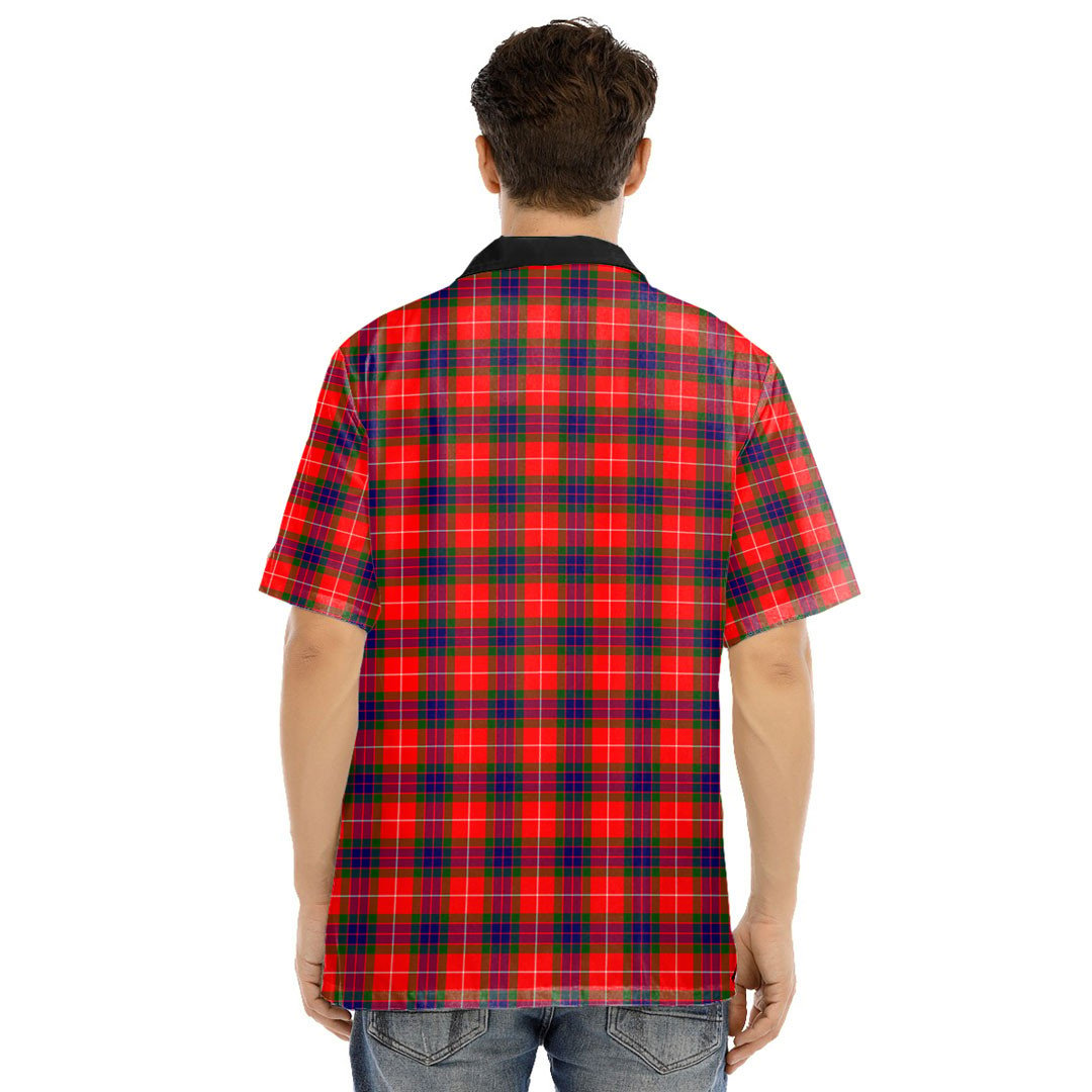 Fraser Modern Tartan Crest Hawaii Shirt