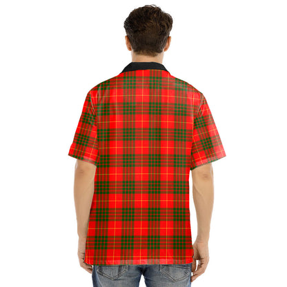 Cameron Modern Tartan Crest Hawaii Shirt