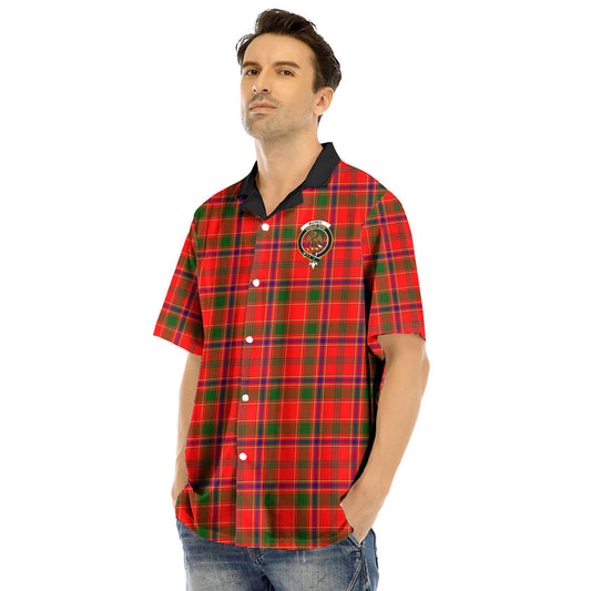 Munro Modern Tartan Crest Hawaii Shirt