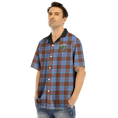 Anderson Modern Tartan Crest Hawaii Shirt