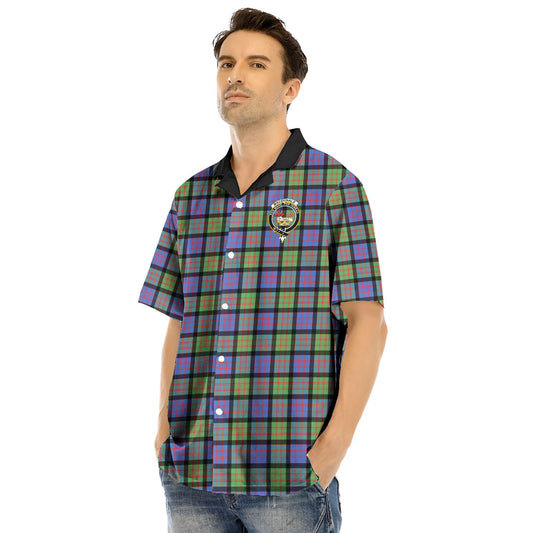 MacDonald Ancient Tartan Crest Hawaii Shirt