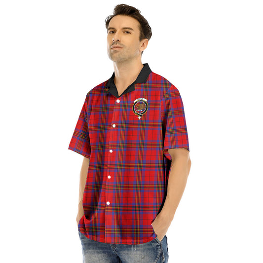 Leslie Modern Tartan Crest Hawaii Shirt