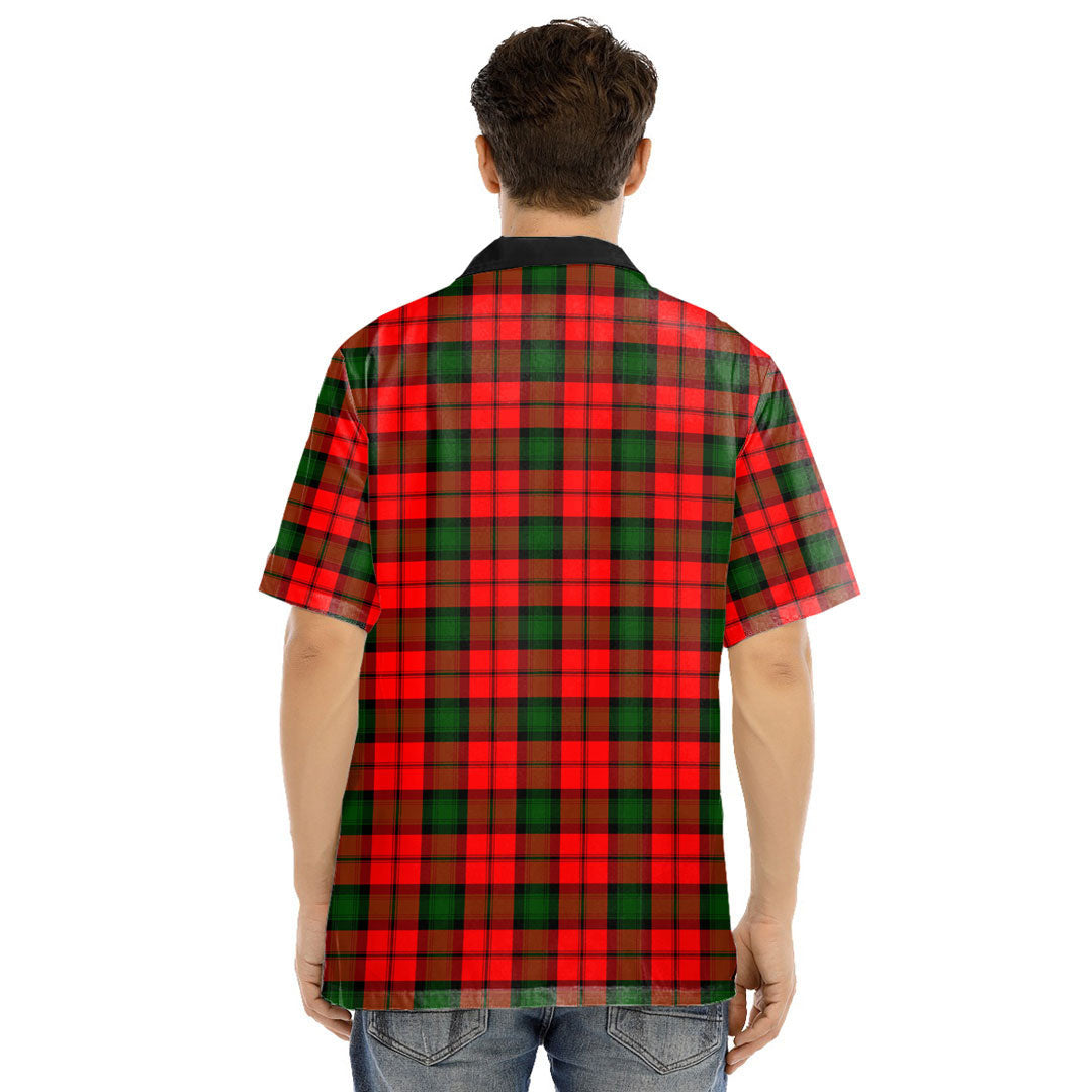 Kerr Modern Tartan Crest Hawaii Shirt