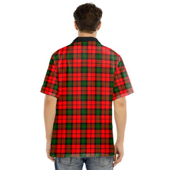 Kerr Modern Tartan Crest Hawaii Shirt