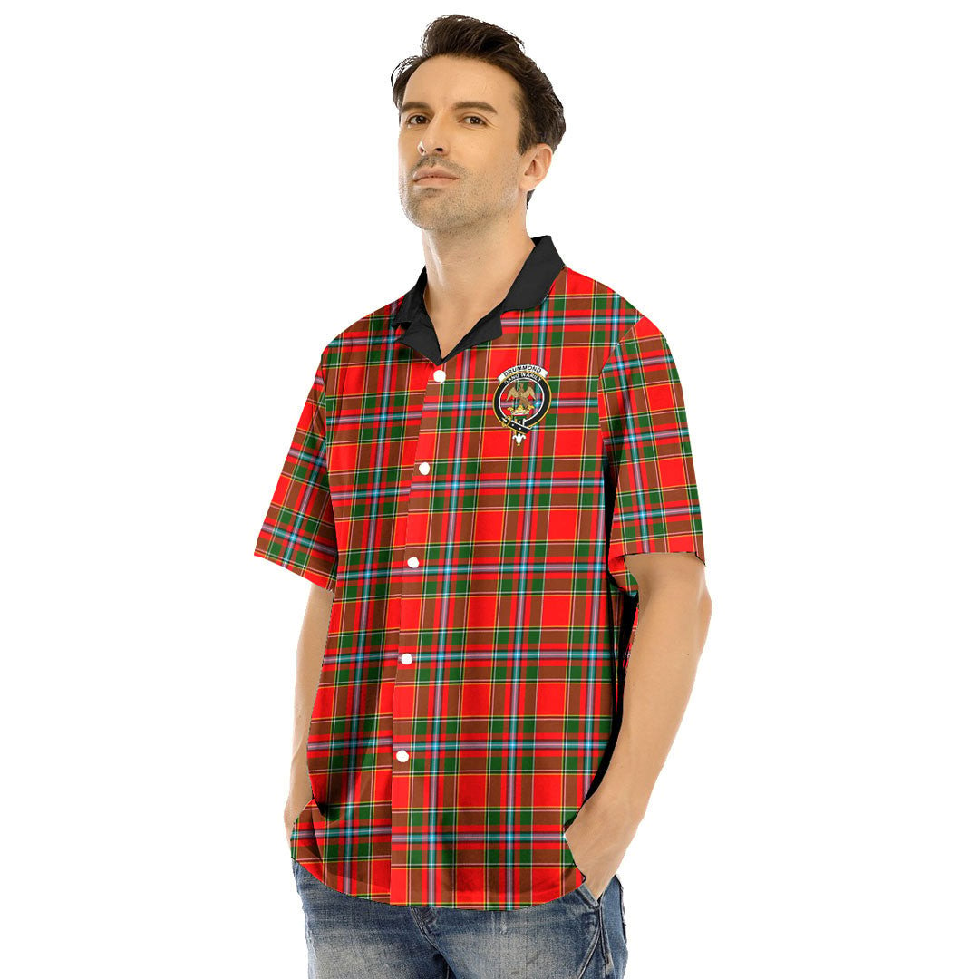 Drummond of Perth Tartan Crest Hawaii Shirt
