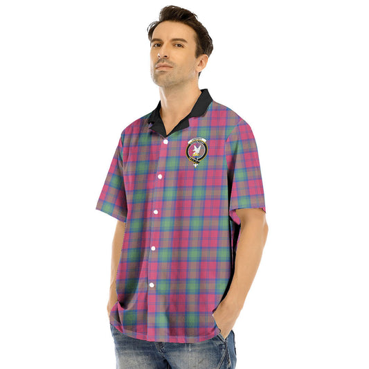 Lindsay Ancient Tartan Crest Hawaii Shirt