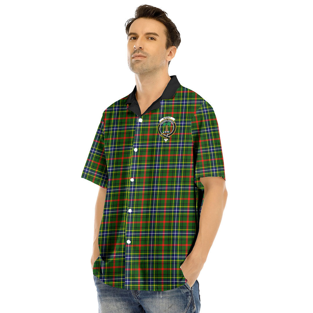 Bisset Tartan Crest Hawaii Shirt