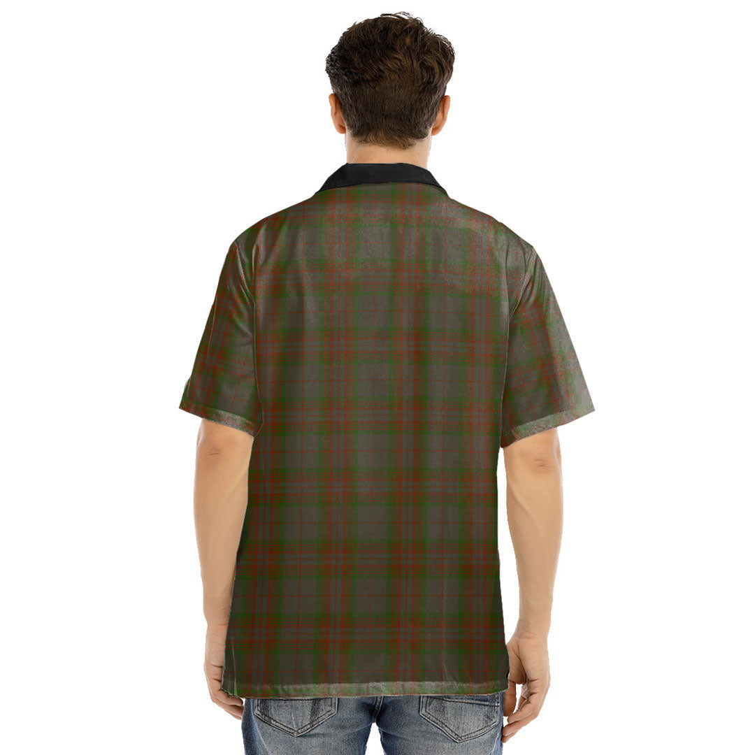 Gray Tartan Crest Hawaii Shirt